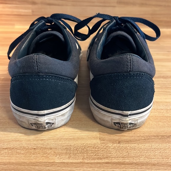 Vans Blue and White Sneakers - Picture 3 of 8